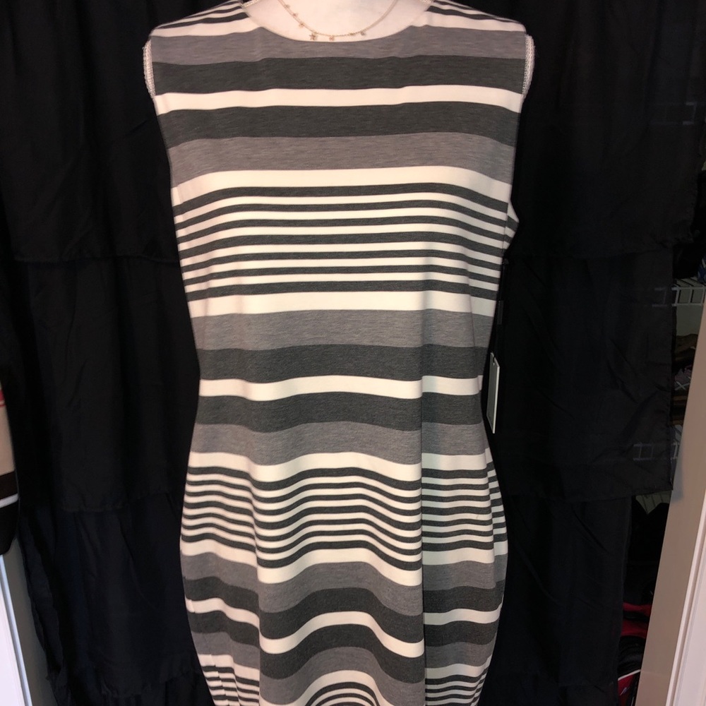 Calvin Klein Striped Dress
